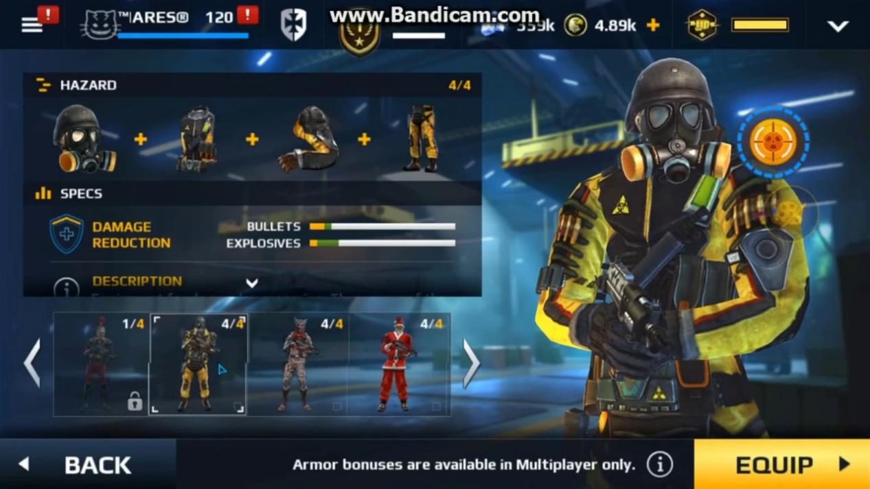 Modern Combat 4 online hack blue credit
