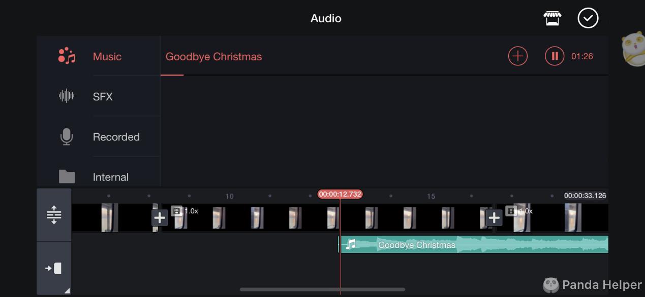 how to add audio to KineMaster