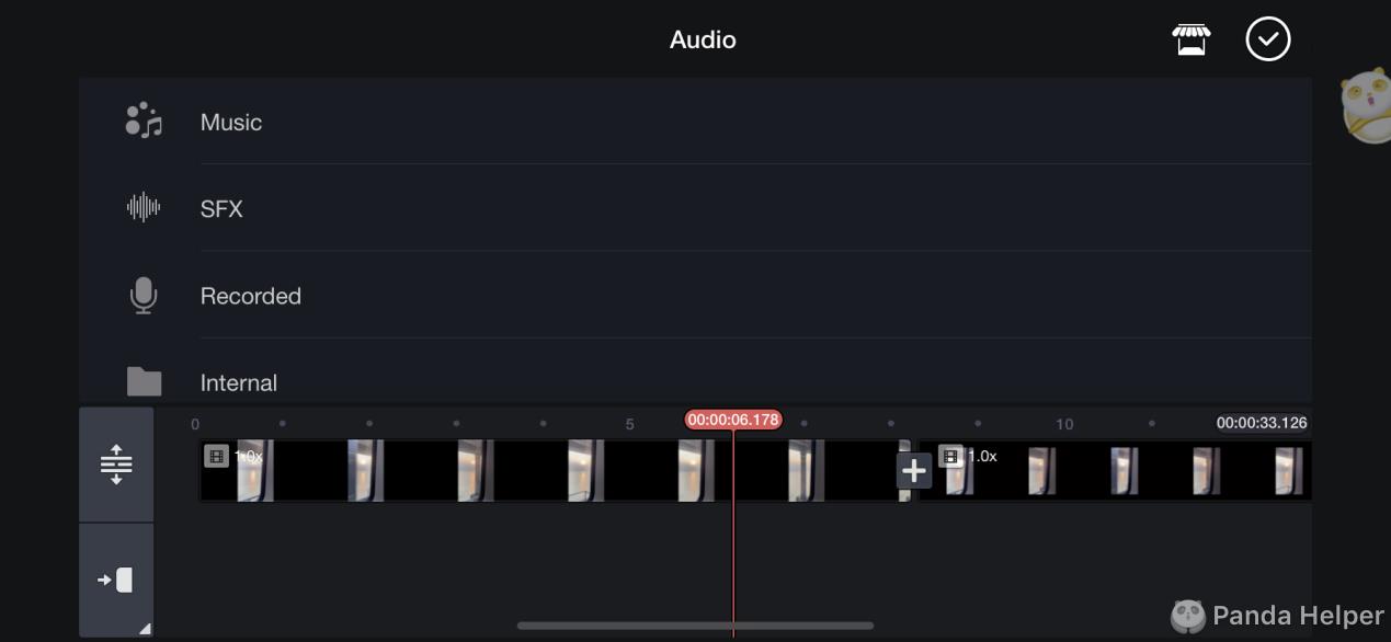 how to add music to KineMaster on iphone