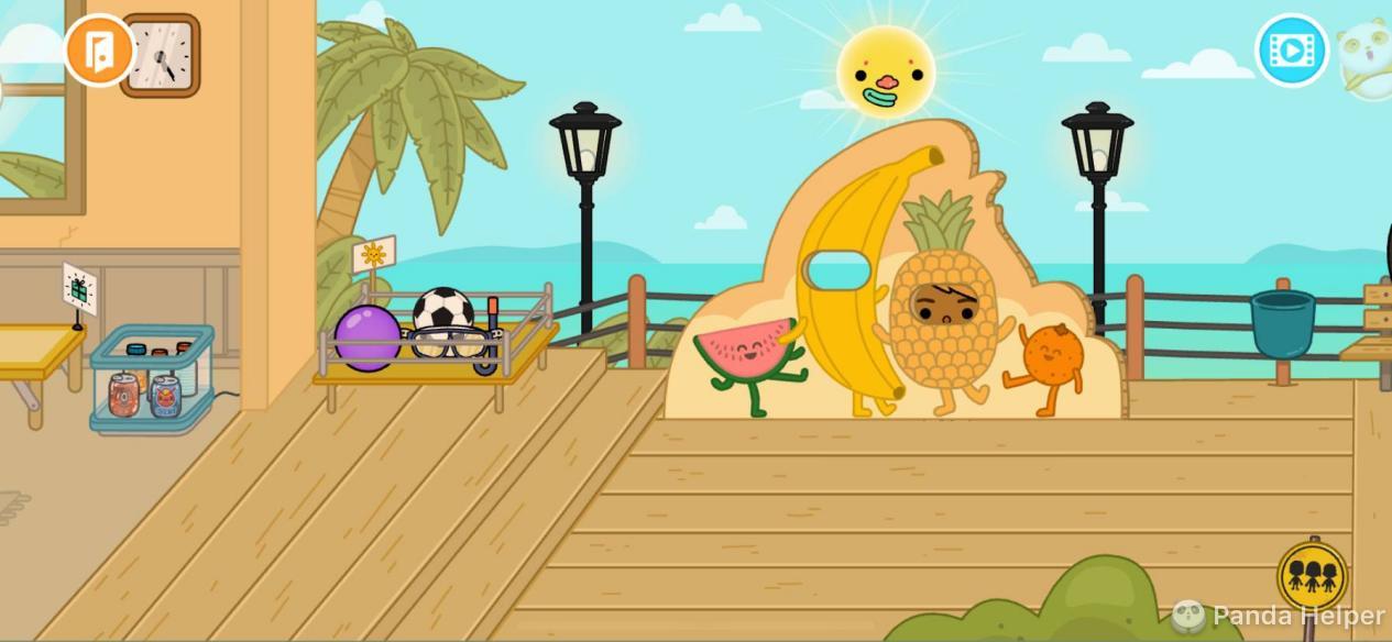 toca boca vacation free map