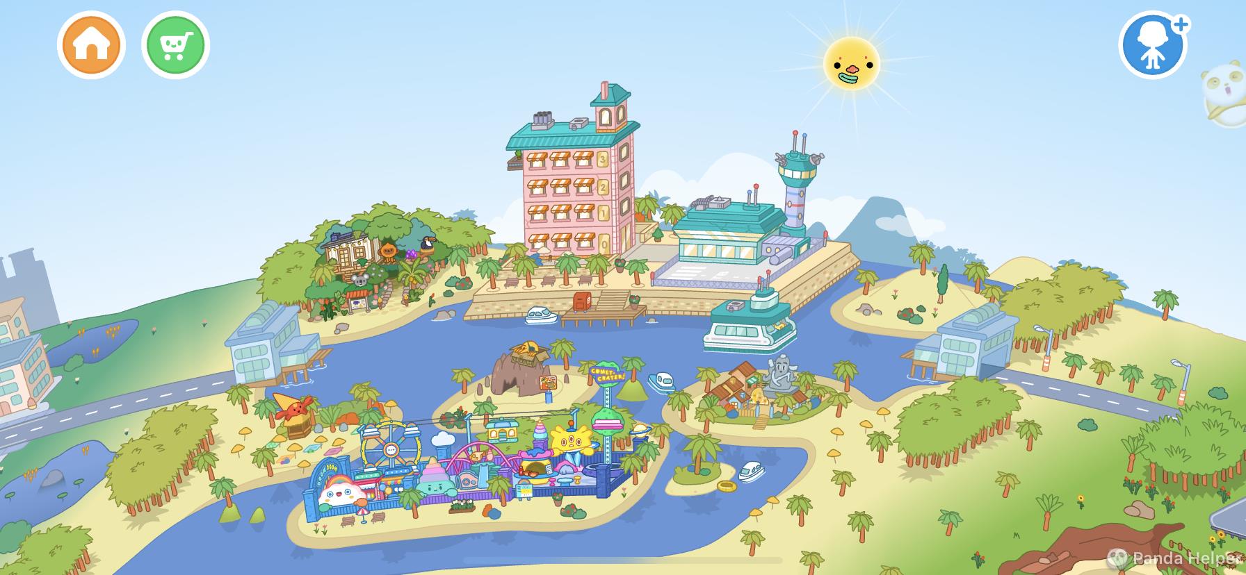 Omelette Islands in Toca Life