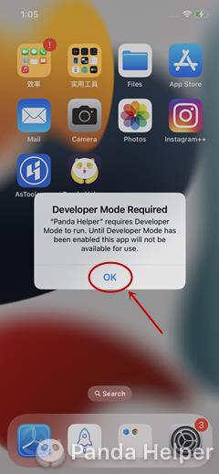 What to do When the Device Prompts Developer Mode Required
