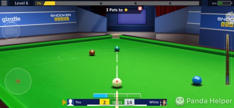 snooker stars long aim hack