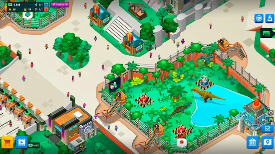 Idle Dinosaur Park Tycoon Mod