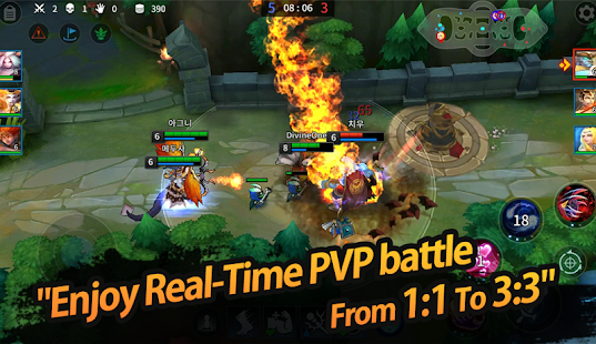 League of Masters: PvP MOBA Mod