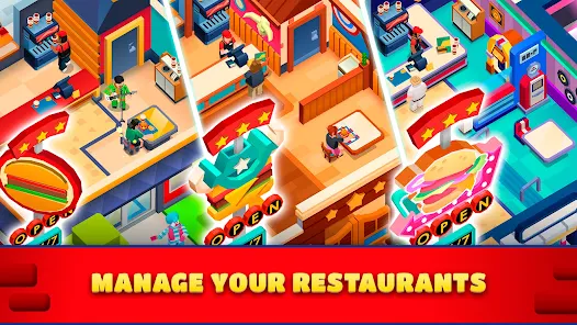 Idle Burger Empire Tycoon Mod