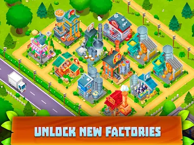 Supermarket Village—Farm Town Mod