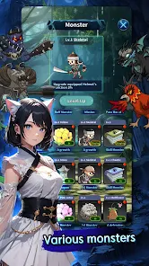Raising a Girl Hunter,Idle RPG Mod