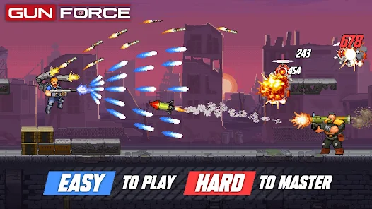 Gun Force: Action Shooting Mod