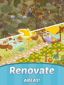 Merge Cartoon : Renovate Town Mod