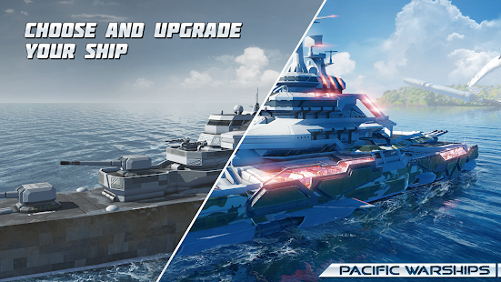 Pacific Warships: Naval PvP Mod