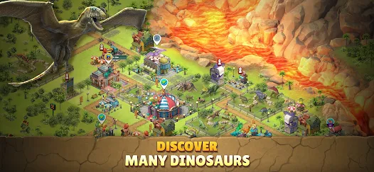 Jurassic Dinosaur: Dino Game Mod