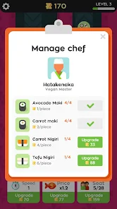 Sushi Bar Idle Mod