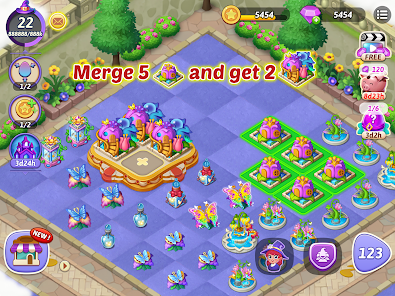 Merge Witches-Match Puzzles Mod