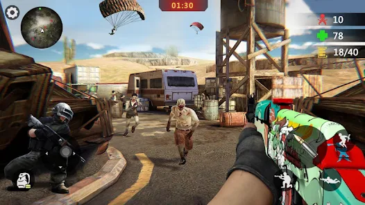 Zombie 3D Gun Shooter: FPS Mod