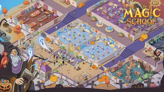 Idle Magic School Mod