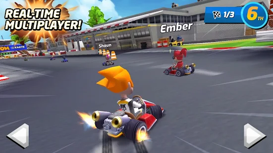 Boom Karts Multiplayer Racing Mod