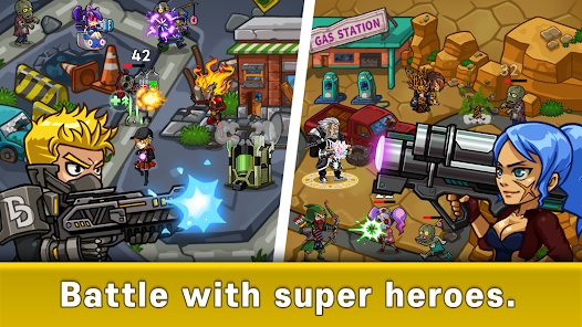 Heroes Defense: Attack on Zombie Mod