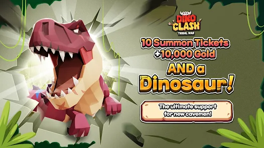 Dino Clash: Tribal War Mod