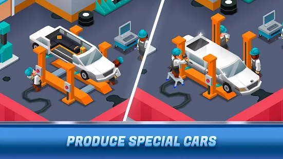 Idle Car Factory Tycoon Mod