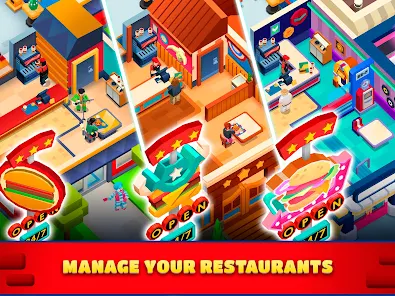 Idle Burger Empire Tycoon Mod