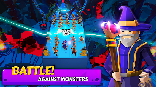 Merge Wars Knights vs Monsters Mod