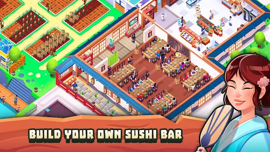 Sushi Empire Tycoon—Idle Game Mod