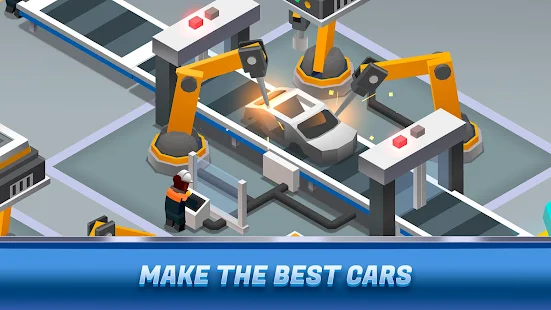 Idle Car Factory Tycoon Mod