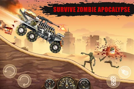 Zombie Hill Racing: Earn Climb Mod