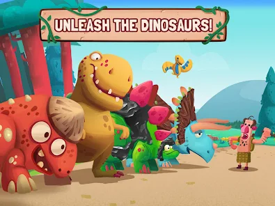 Dino Bash: Dinosaur Battle Mod