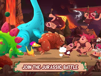 Dino Bash: Dinosaur Battle Mod