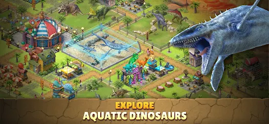 Jurassic Dinosaur: Dino Game Mod