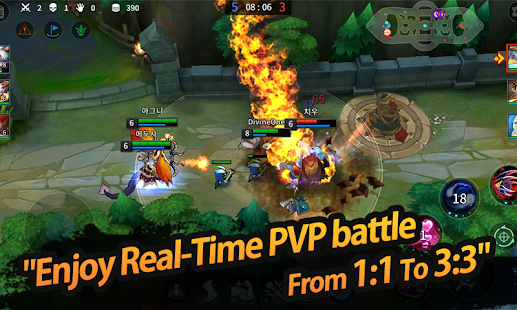 League of Masters: PvP MOBA Mod