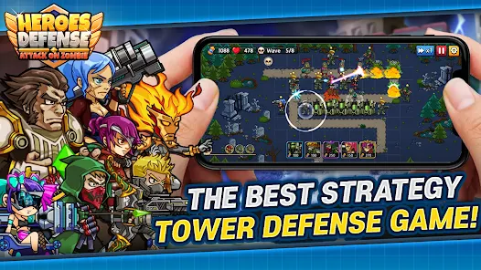 Heroes Defense: Attack on Zombie Mod