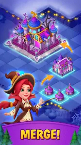 Merge Witches-Match Puzzles Mod