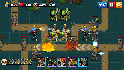 Heroes Defense: Attack on Zombie Mod