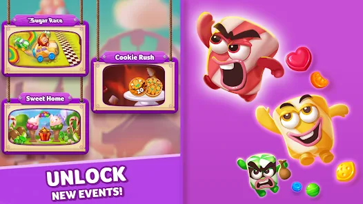 Lollipop & Marshmallow Match3 Mod