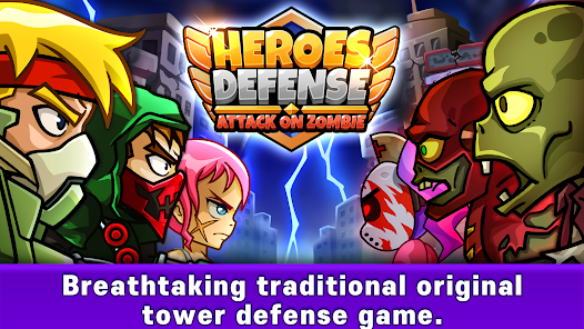 Heroes Defense: Attack on Zombie Mod