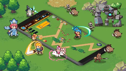 Guardian War: RPG Pixel Games Mod