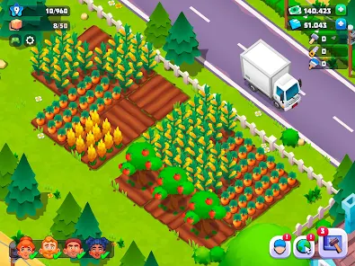 Supermarket Village—Farm Town Mod