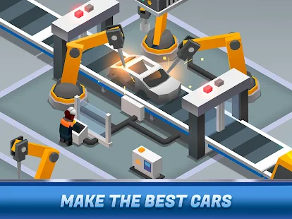 Idle Car Factory Tycoon Mod