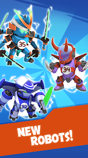 Merge Robots - Click & Idle Tycoon Games Mod