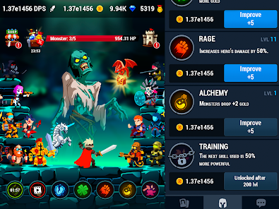 Monsters Crush: Auto Clicker Mod