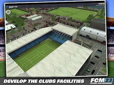 FCM23 Soccer Club Management Mod