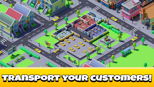 Idle Taxi Tycoon Mod