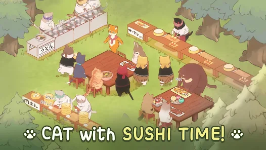 Cat Garden - Food Party Tycoon Mod