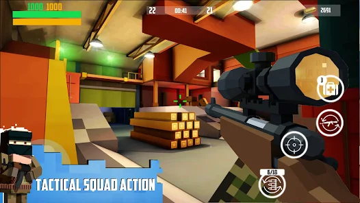 Block Gun 3D: FPS Shooter PvP Mod
