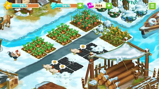 Frozen Farm: Island Adventure Mod