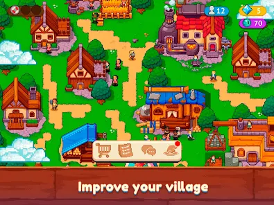 Idle Town Master - Pixel Game Mod