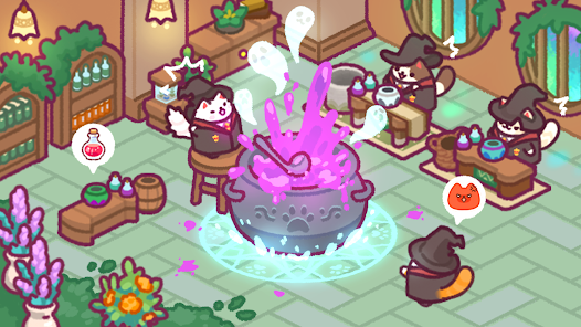 Cat Magic School : Cute Tycoon Mod